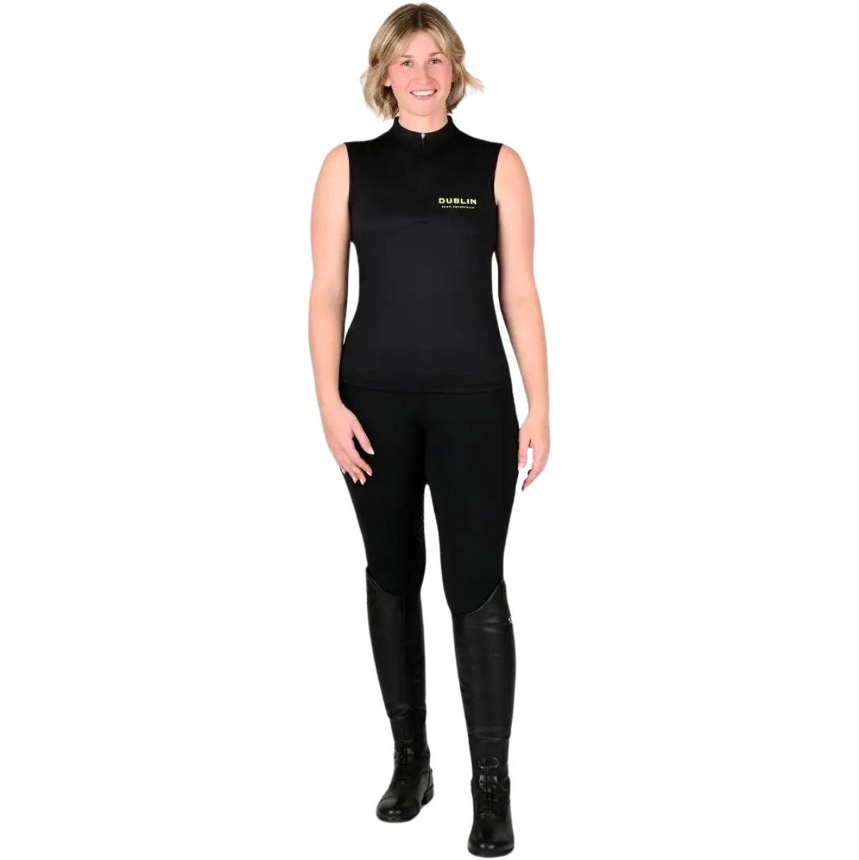 Dublin Femmes Sammy Haut De Conduite Sans Manches 102304 - Black